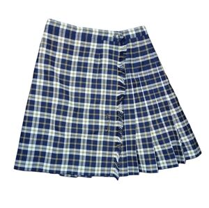 Cambridge Uniforms Plaid Pleated School Kilt Skirt Size 30/31 Made In Canada